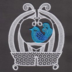 3D FSL Birdcages 11 machine embroidery designs