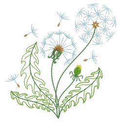 Vintage Dandelion 02(Lg) machine embroidery designs