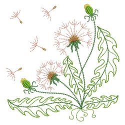 Vintage Dandelion 03(Lg) machine embroidery designs