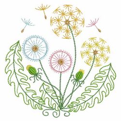 Vintage Dandelion 06(Sm) machine embroidery designs