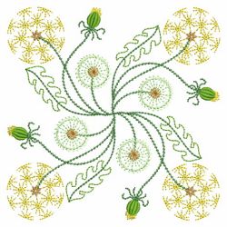 Vintage Dandelion 10(Sm) machine embroidery designs