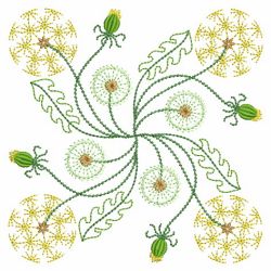 Vintage Dandelion 10(Md) machine embroidery designs