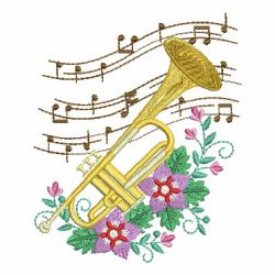 Musical Elegance 05(Lg) machine embroidery designs