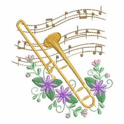 Musical Elegance 06(Lg) machine embroidery designs