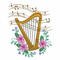 Musical Elegance 08(Sm) machine embroidery designs