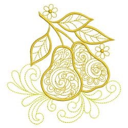 Delicate Fruits 09(Lg) machine embroidery designs