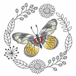 Butterfly Frame 02(Sm) machine embroidery designs
