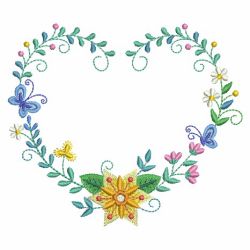 Sunny Garden 09(Md) machine embroidery designs