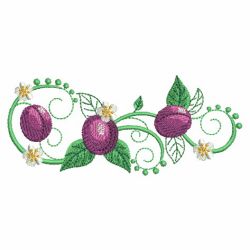 Fruit Border 08(Lg) machine embroidery designs