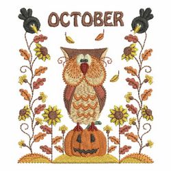 Months Of The Year Country Designs 10 machine embroidery designs