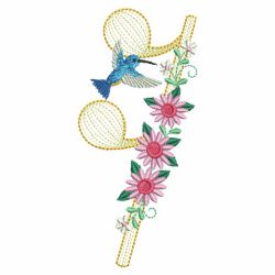 Floral Music Notes 09(Md) machine embroidery designs