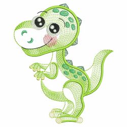 Funny Dinosaurs 01(Md) machine embroidery designs