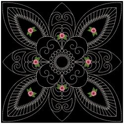 Trapunto Rose Quilt Block 2 04(Sm) machine embroidery designs