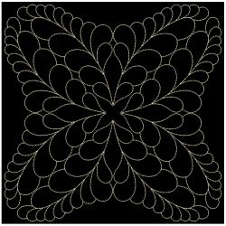Trapunto Feather Quilt 03(Sm)