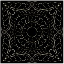 Trapunto Feather Quilt 10(Sm)
