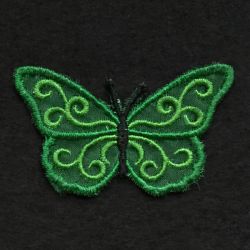 3D Organza Butterfly 2 01 machine embroidery designs