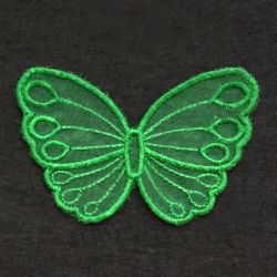 3D Organza Butterfly 2 02 machine embroidery designs
