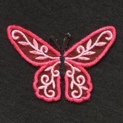 3D Organza Butterfly 2 03 machine embroidery designs