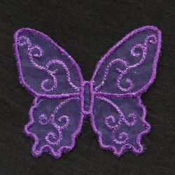 3D Organza Butterfly 2 10 machine embroidery designs