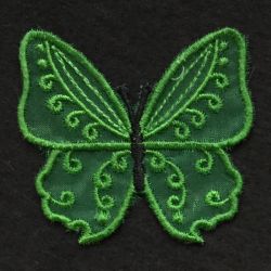 3D Organza Butterfly 2 13 machine embroidery designs