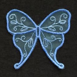 3D Organza Butterfly 2 18 machine embroidery designs