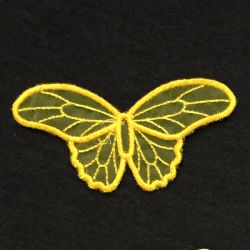 3D Organza Butterfly 2 20 machine embroidery designs
