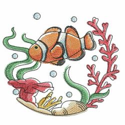 Fish And Coral 06(Lg) machine embroidery designs