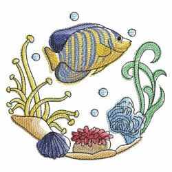 Fish And Coral 09(Lg) machine embroidery designs