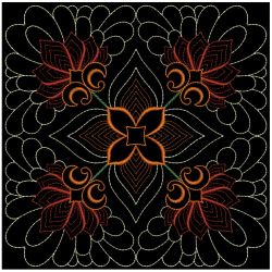 Trapunto Baltimore Quilt Block 07(Sm) machine embroidery designs