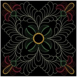 Trapunto Baltimore Quilt Block 10(Sm)