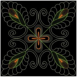 Trapunto Baltimore Quilt Block 11(Lg) machine embroidery designs