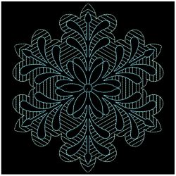 Trapunto Snowflakes 01(Sm) machine embroidery designs