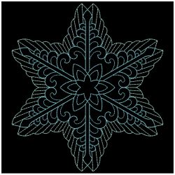 Trapunto Snowflakes 03(Sm) machine embroidery designs