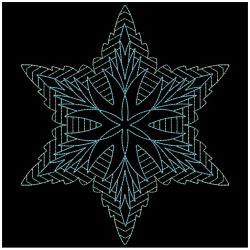 Trapunto Snowflakes 04(Sm)