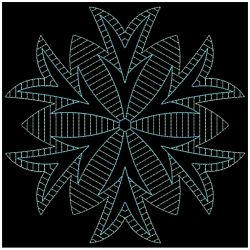 Trapunto Snowflakes 06(Sm)