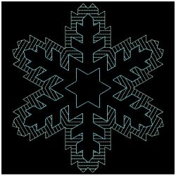 Trapunto Snowflakes 08(Sm) machine embroidery designs