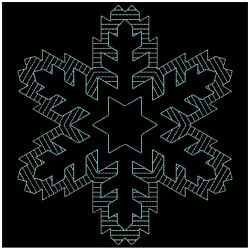 Trapunto Snowflakes 08(Sm)