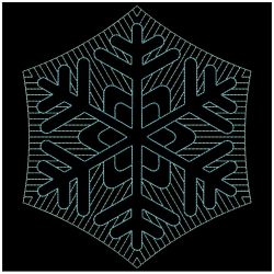 Trapunto Snowflakes 09(Sm) machine embroidery designs