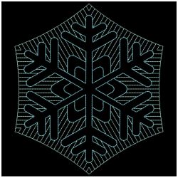 Trapunto Snowflakes 09(Sm)