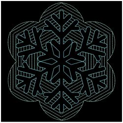 Trapunto Snowflakes 11(Sm)