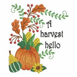 Autumn Harvest 2 03 machine embroidery designs