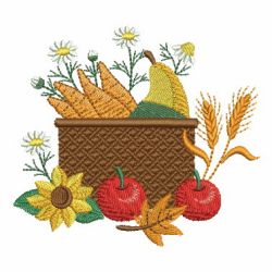 Autumn Harvest 2 09 machine embroidery designs