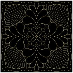 Trapunto Feather Quilt 2 10(Sm)