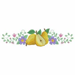 Fruit Border 2 machine embroidery designs