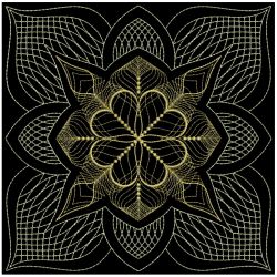 Trapunto Candlewicking Quilt 10(Lg)