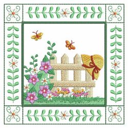Garden Blocks 02(Md) machine embroidery designs