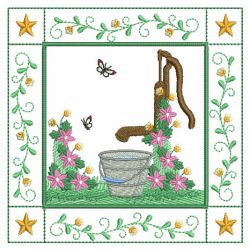 Garden Blocks 04(Lg) machine embroidery designs