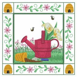 Garden Blocks 05(Lg) machine embroidery designs