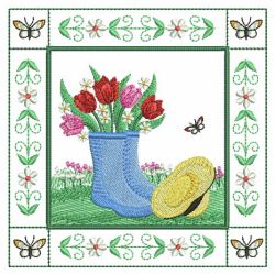 Garden Blocks 06(Md) machine embroidery designs