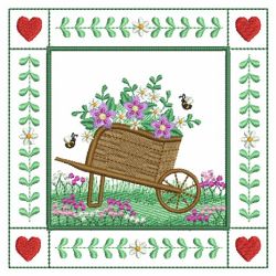 Garden Blocks 10(Sm) machine embroidery designs